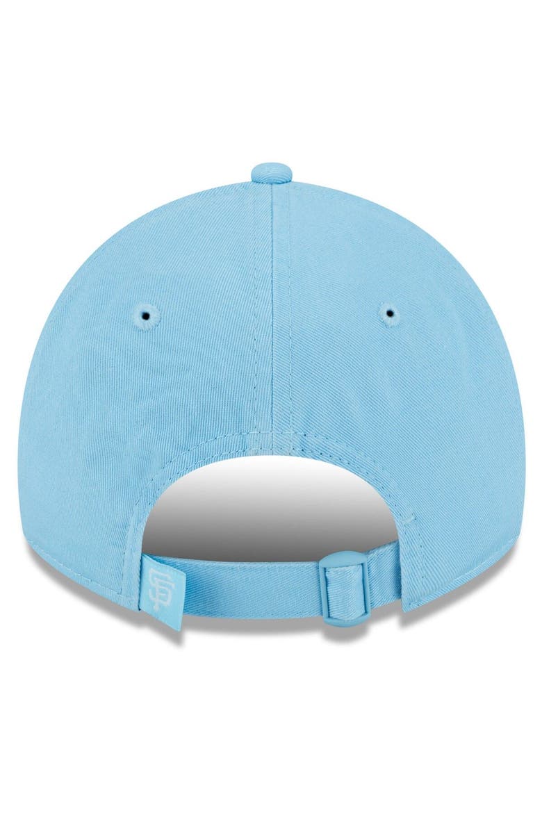 New Era Women's New Era Light Blue San Francisco Giants Doscientos Core Classic 9TWENTY Adjustable Hat, Alternate, color, 