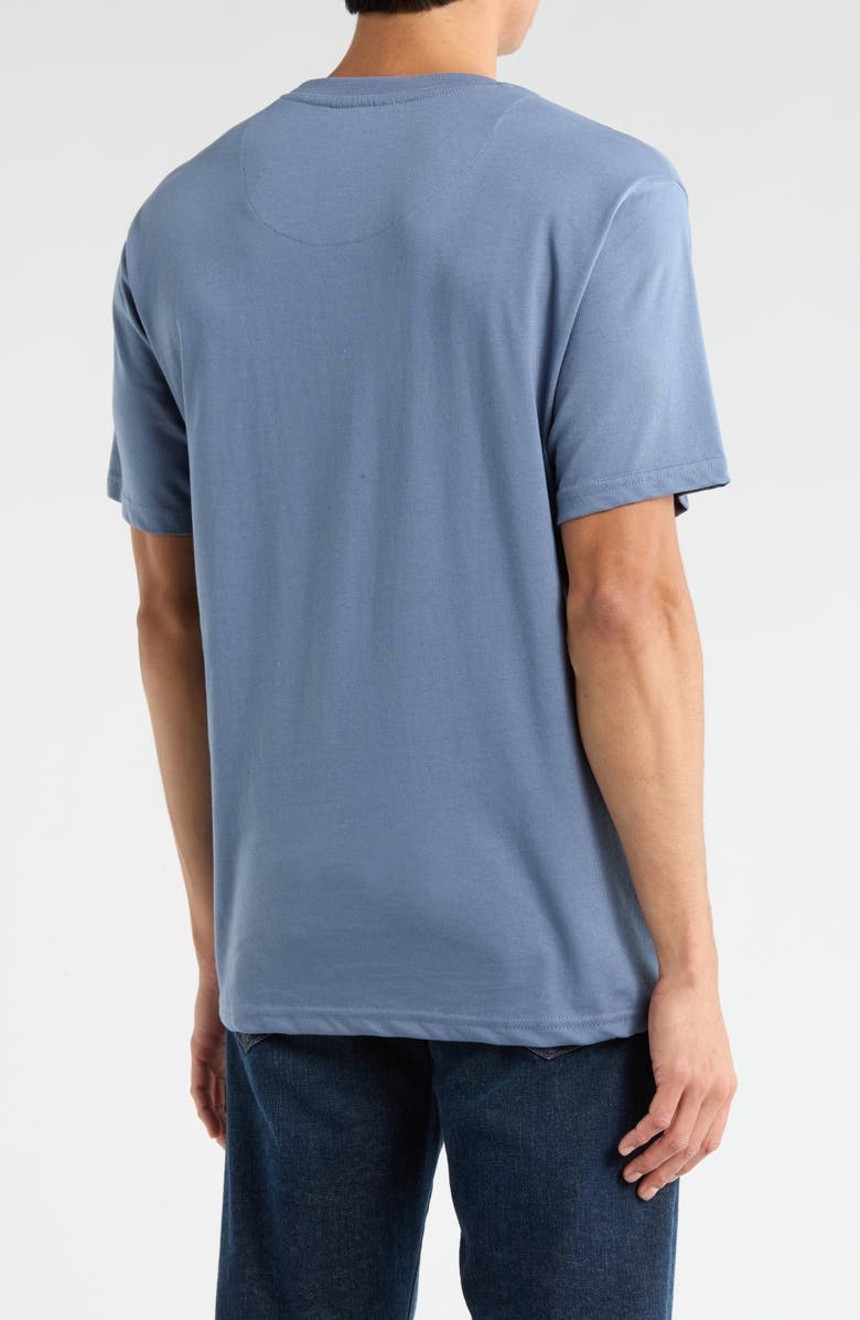 James Campbell Mustang Graphic T-Shirt, Alternate, color, Blue Jean