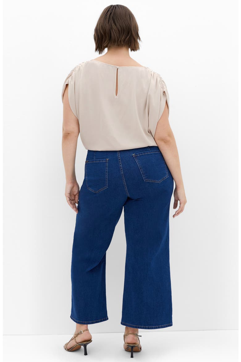 Elise Drawstring Hem Top, Alternate, color, TAUPE