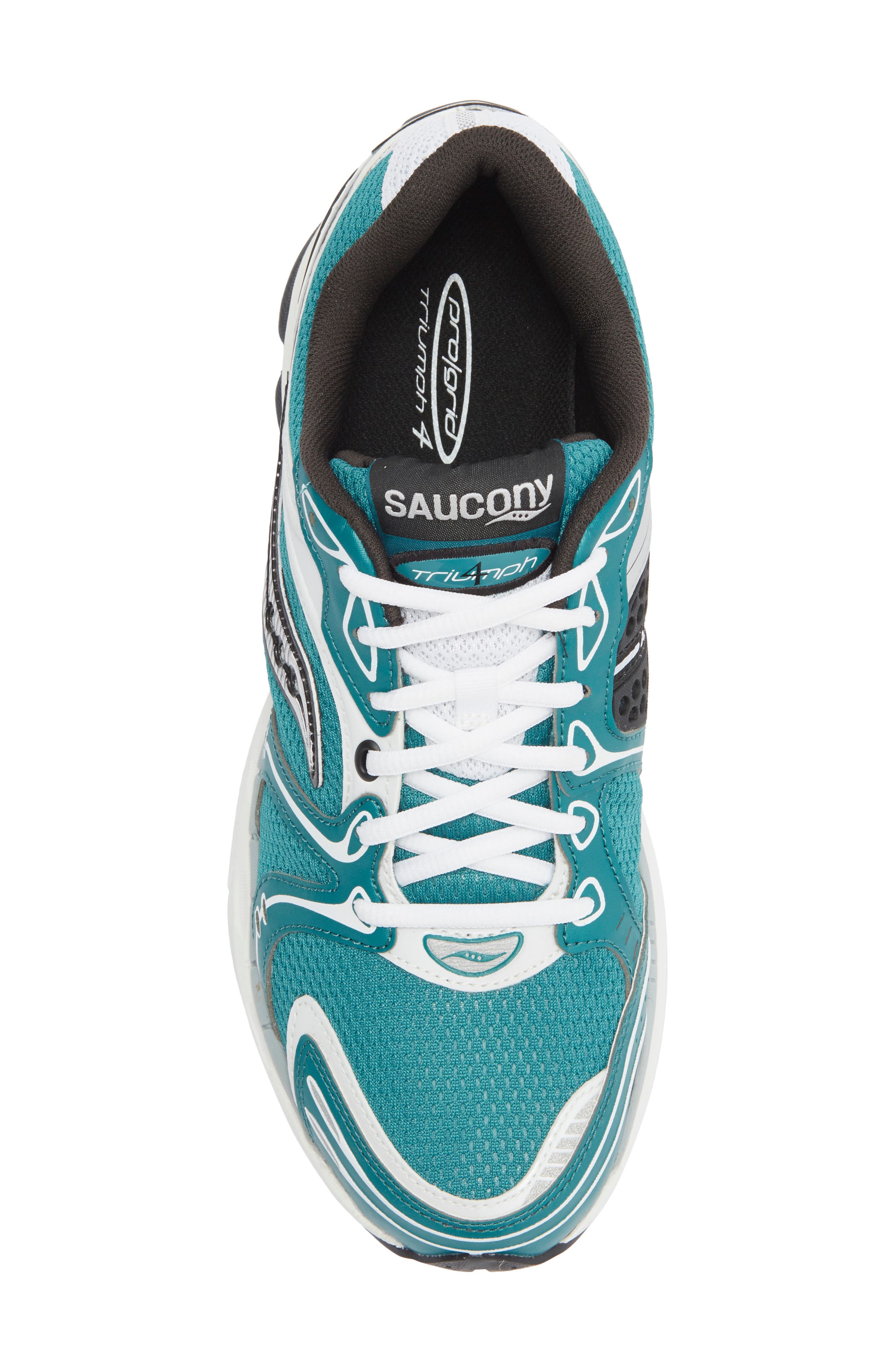 Saucony ProGrid Triumph 4 Sneaker, Alternate, color, Teal/ Silver