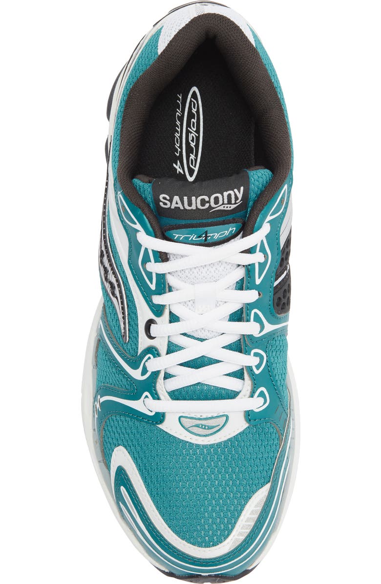 Saucony ProGrid Triumph 4 Sneaker, Alternate, color, Teal/ Silver