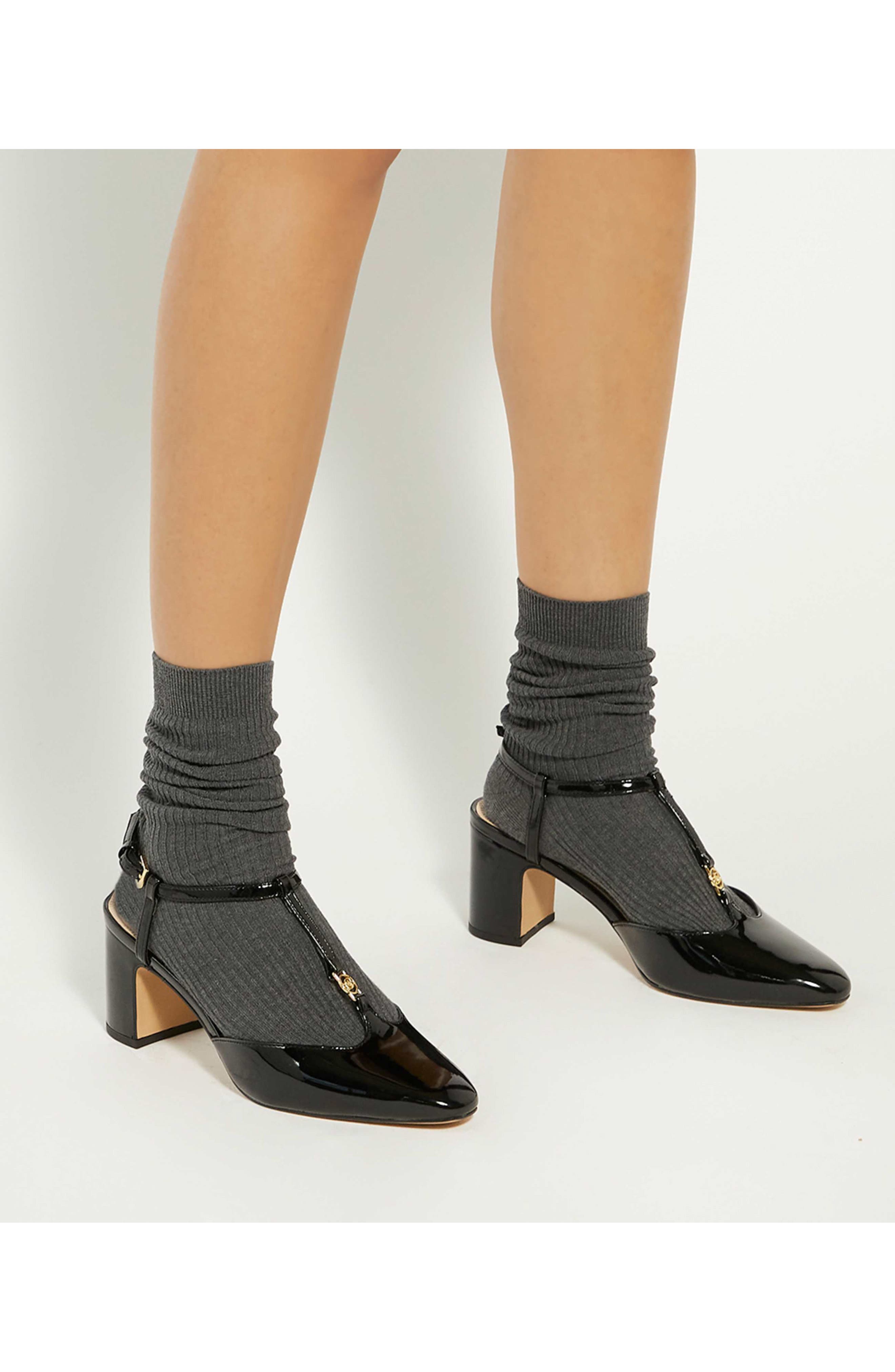 Dune London Dominate T-Strap Pump, Alternate, color, 