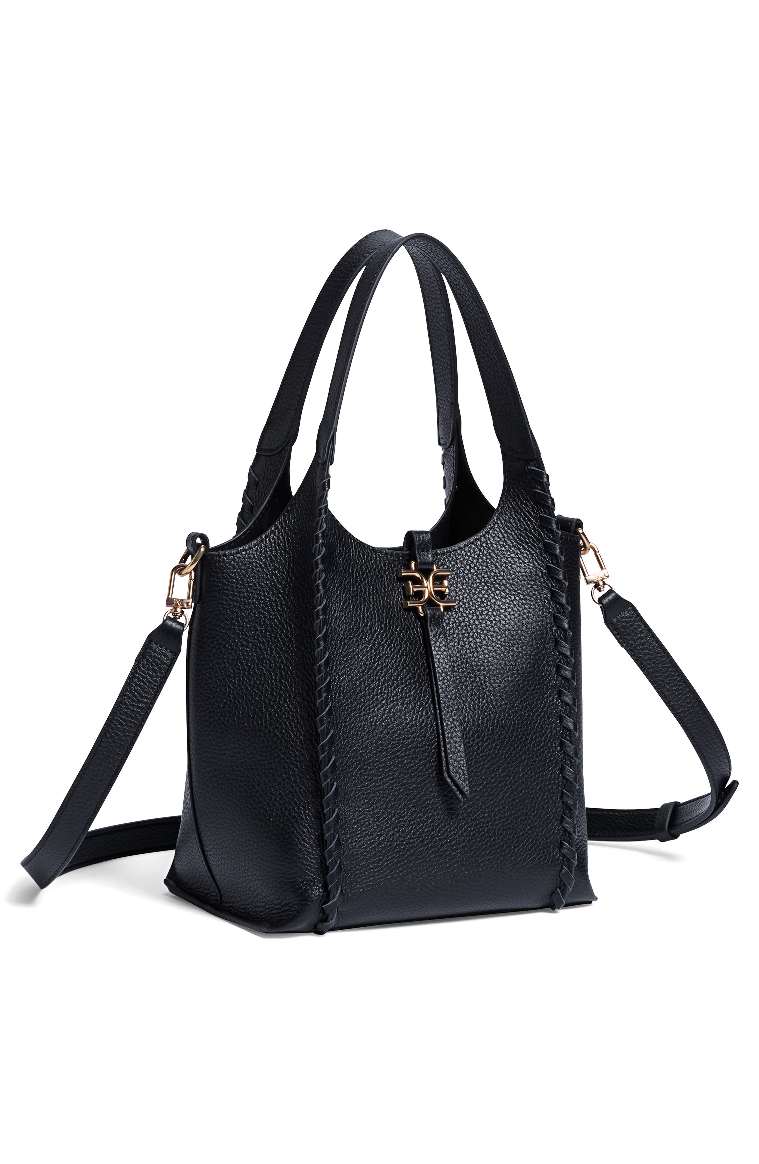 Sam Edelman Sylvia Mini Crossbody Bag, Alternate, color, Black