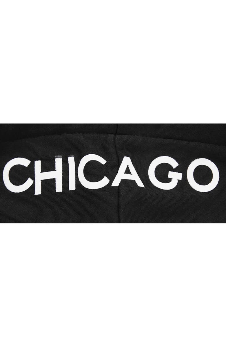 PRO STANDARD Women's Pro Standard Black Chicago Bulls 2023/24 City Edition Cropped Pullover Hoodie, Alternate, color, Black