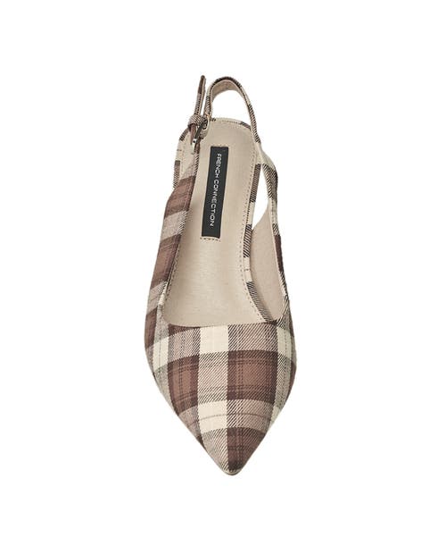 French Connection Quinn Heel In Plaid