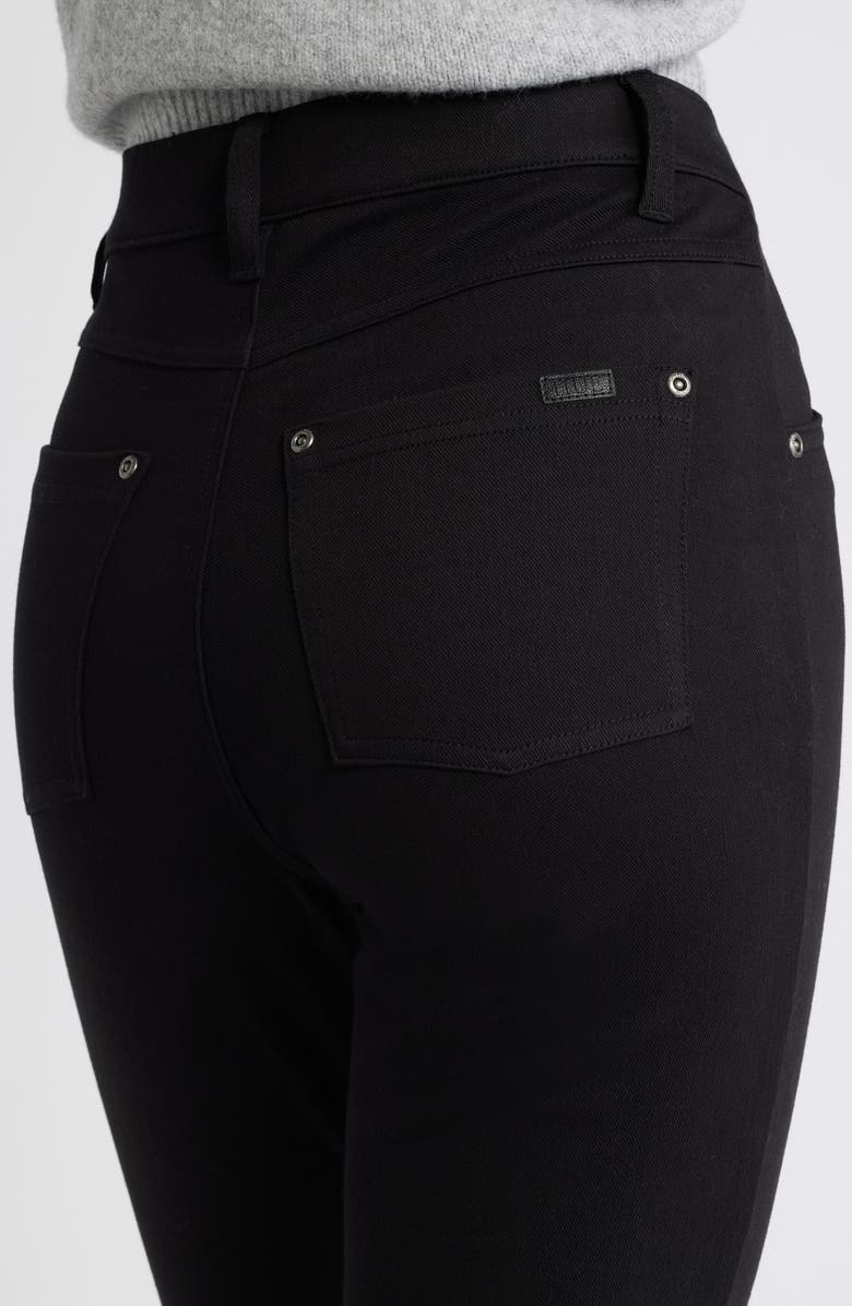 Hue Baby Bootcut Denim Leggings, Alternate, color, Black