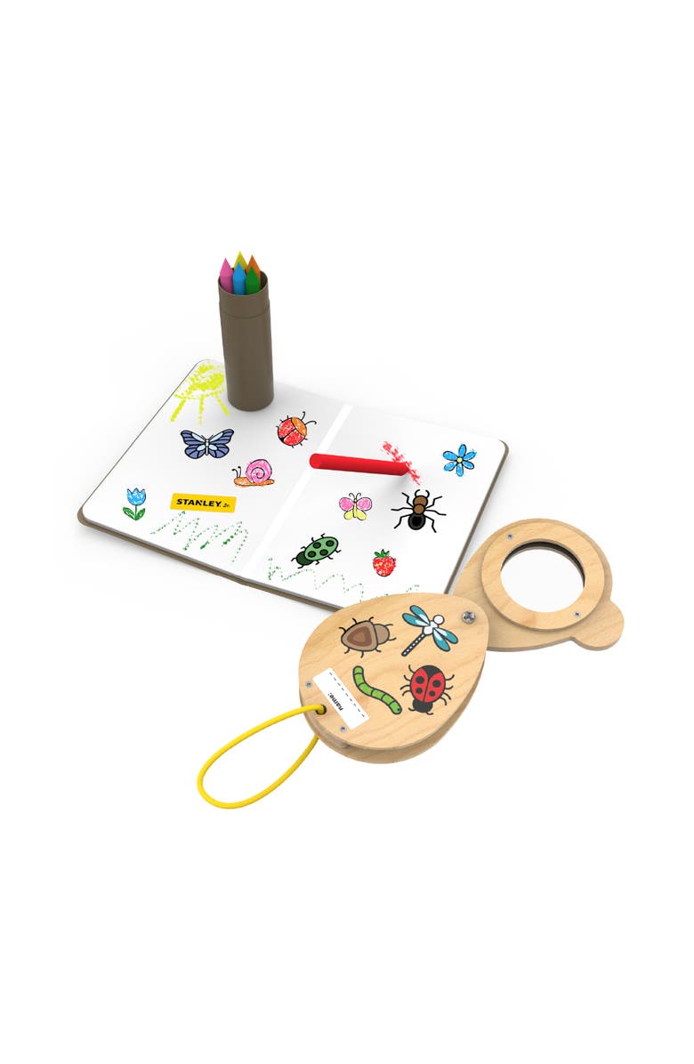 Stanley Jr. Wood Magnifying Glass Kit, Alternate, color, Multi Color
