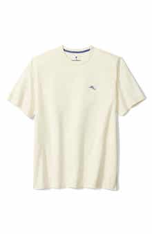 Monstera Blues Cotton Graphic T-Shirt