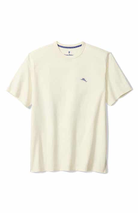 Monstera Blues Cotton Graphic T-Shirt