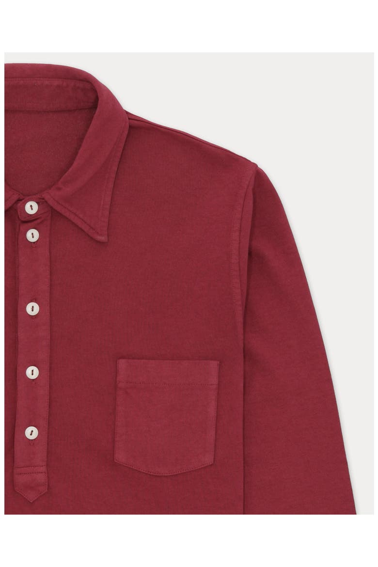 Grayson Long Sleeve Polo, Alternate, color, Purple