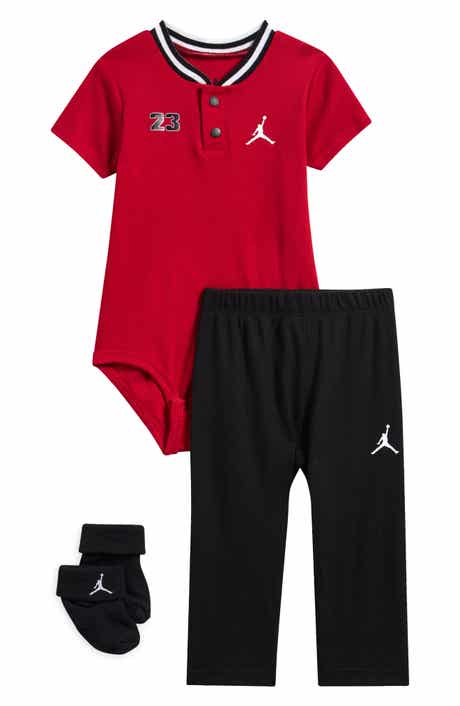 Jersey Henley 3-Piece Set