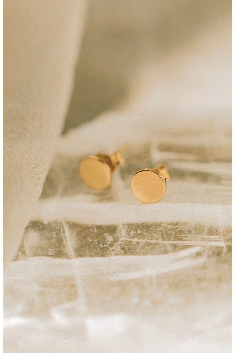 Lux Stud Earrings, Alternate, color, Silver