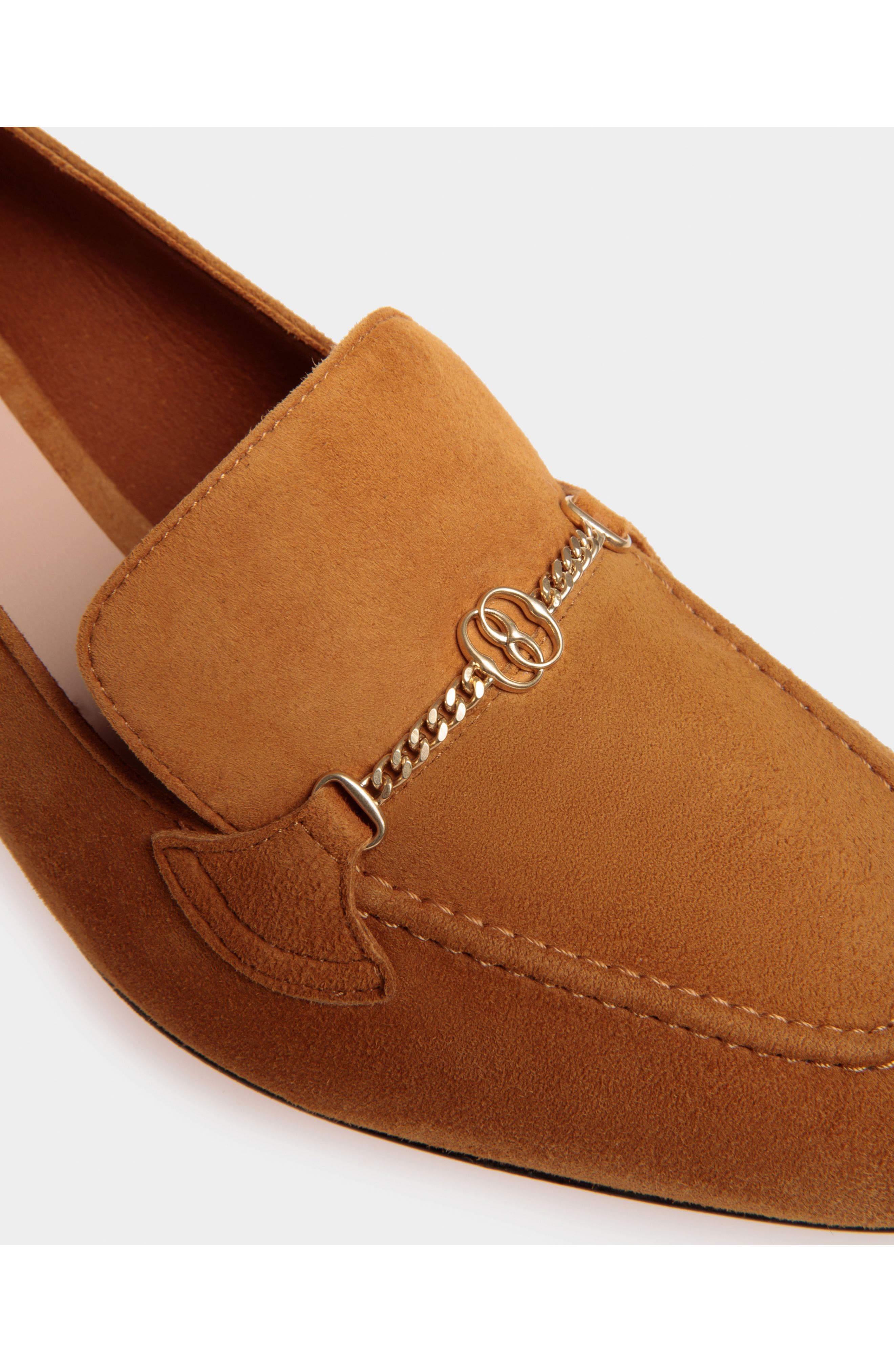 Bally Daily Emblem Pump in Suede, Alternate, color, 