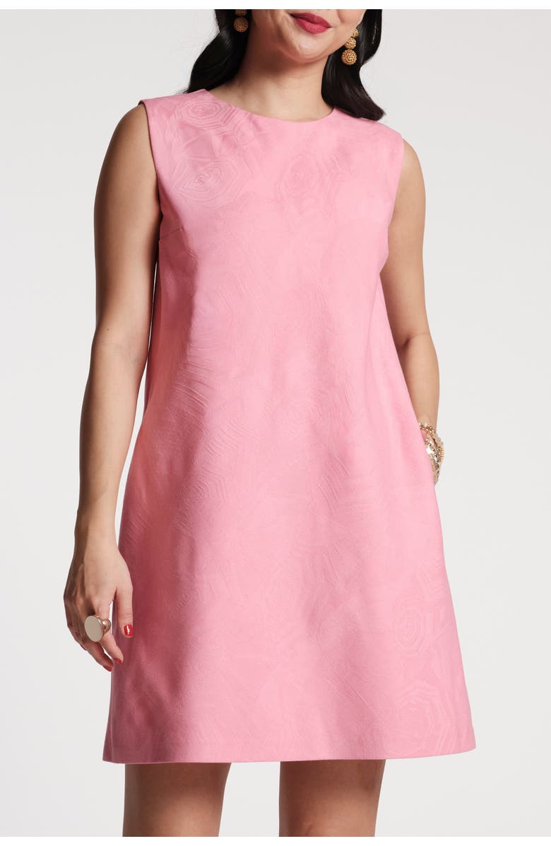 Frances Valentine Lilly Shift Dress Pink Parasol, Main, color, Pink