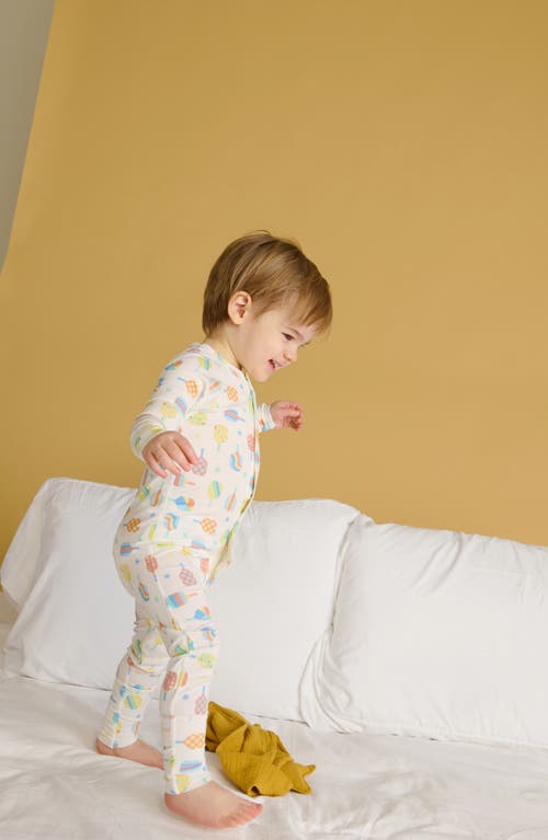 Magnetic Me Perfect Pickle Paddles Convertible Magnetic Romper In White