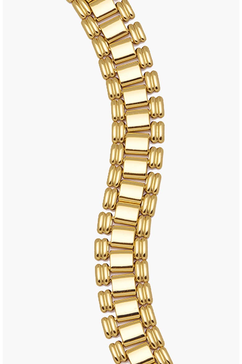 Cratford Necklace in Gold, Alternate, color, Gold