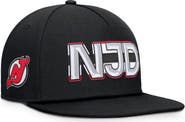 FANATICS Men's Fanatics Black New Jersey Devils Authentic Pro Rink Team Code Snapback Hat