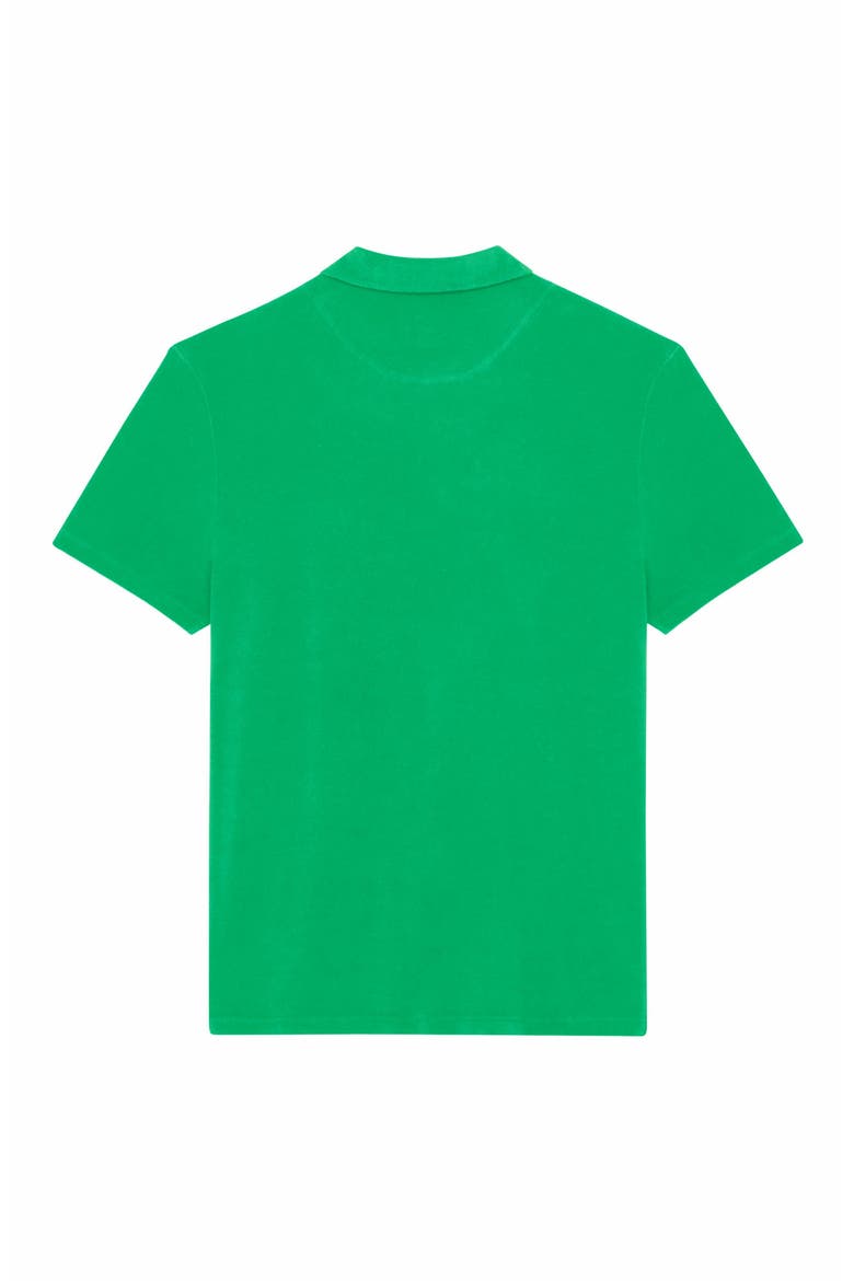 Terry Polo Shirt, Alternate, color, LASER
