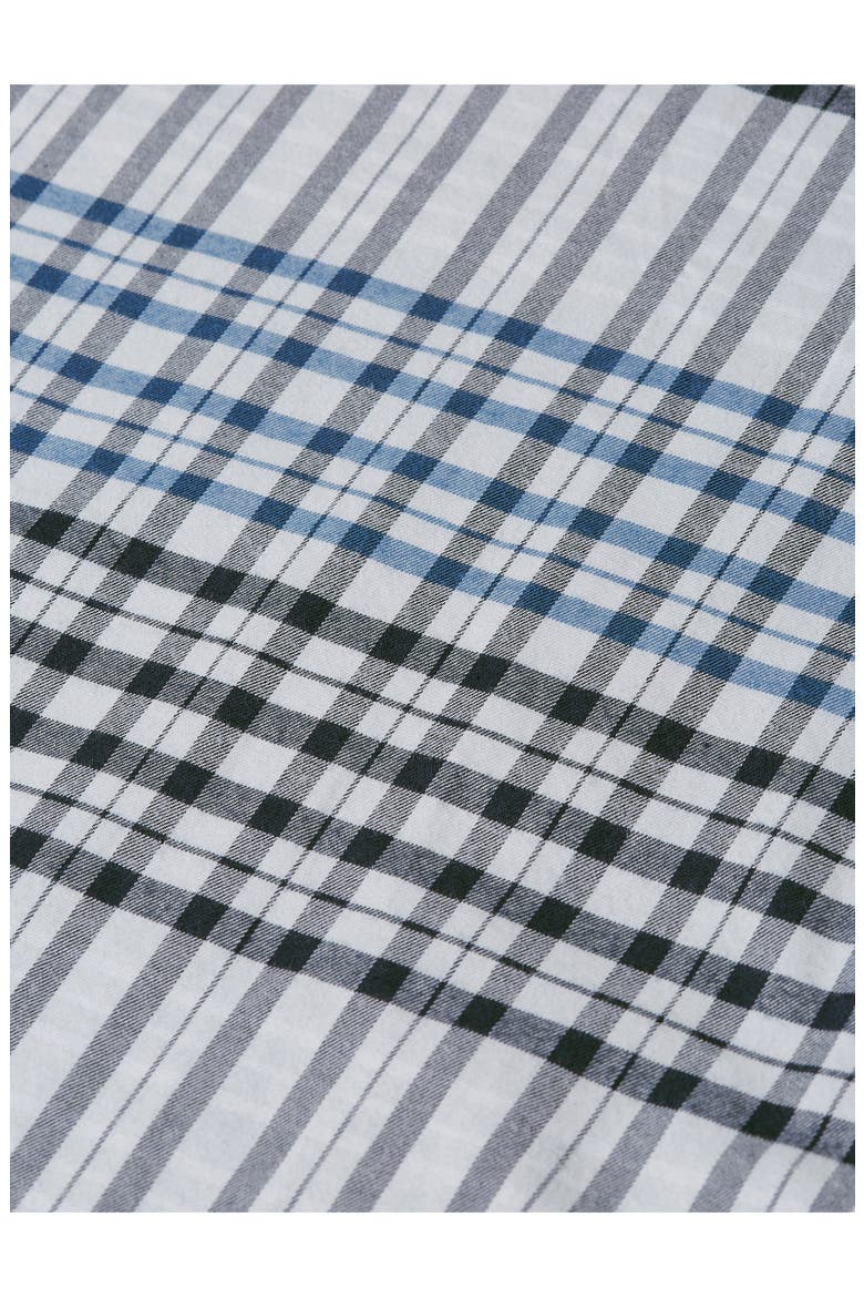 Relaxed Fit Checked Flannel Shirt, Alternate, color, GREY DAWN CHECK