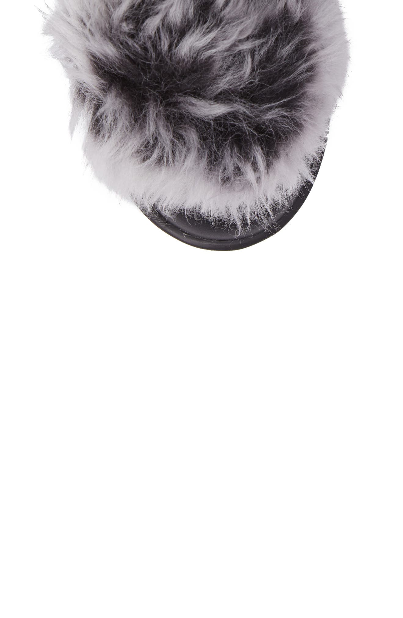 UGG<sup>®</sup> Isley Genuine Shearling Pompom Waterproof Boot, Alternate, color, 