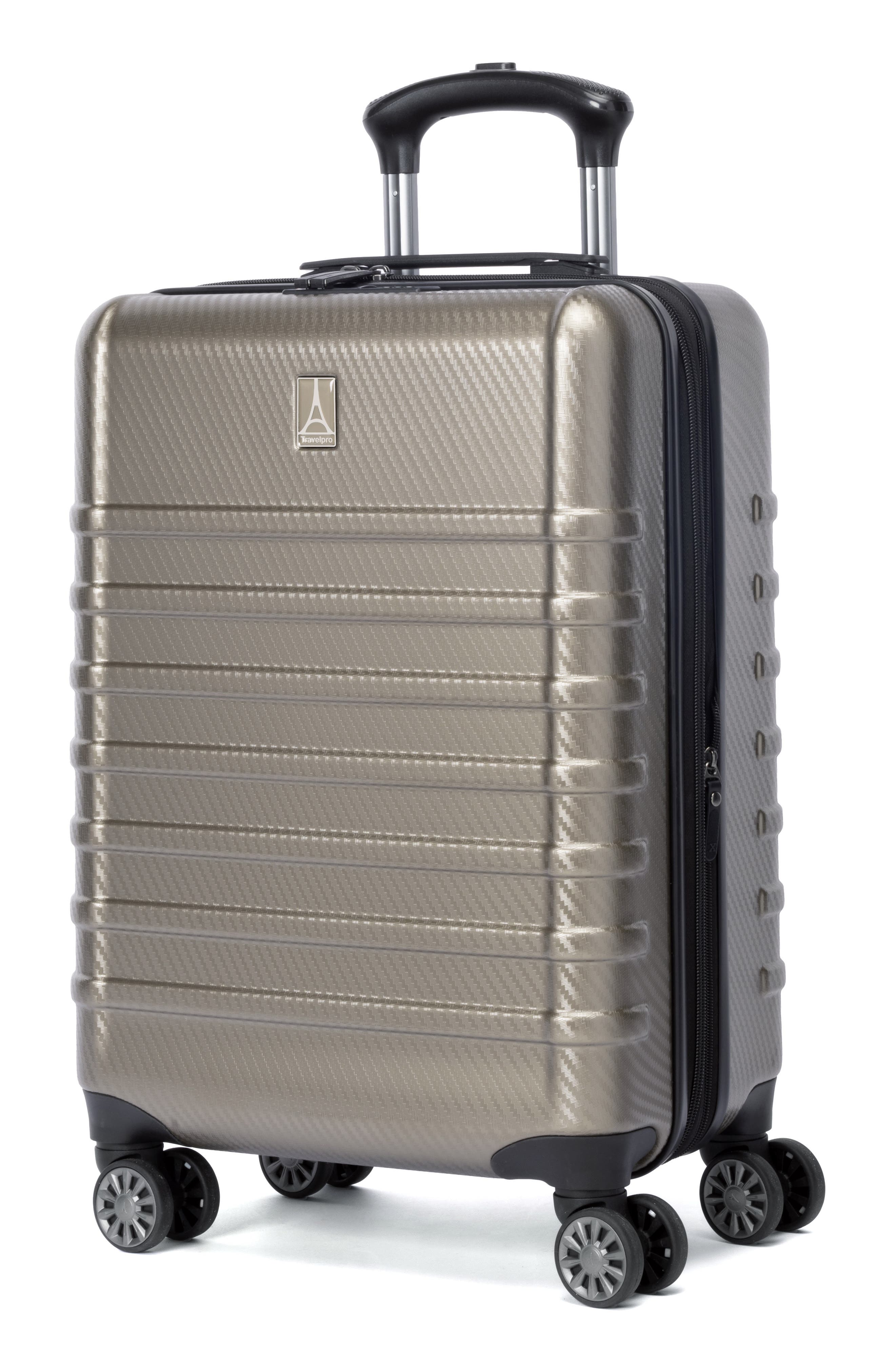TRAVELPRO Rollmaster<sup>™</sup> Lite 2 20-Inch Hardside Carry-On Luggage, Alternate, color, Gold Carbon Fiber