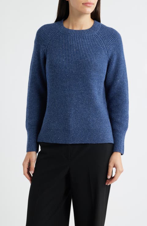 Spinks Metallic Crewneck Sweater