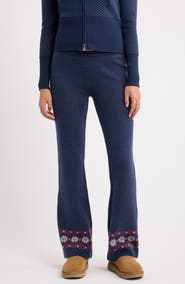 BP. Fair Isle Bootcut Sweater-Pants