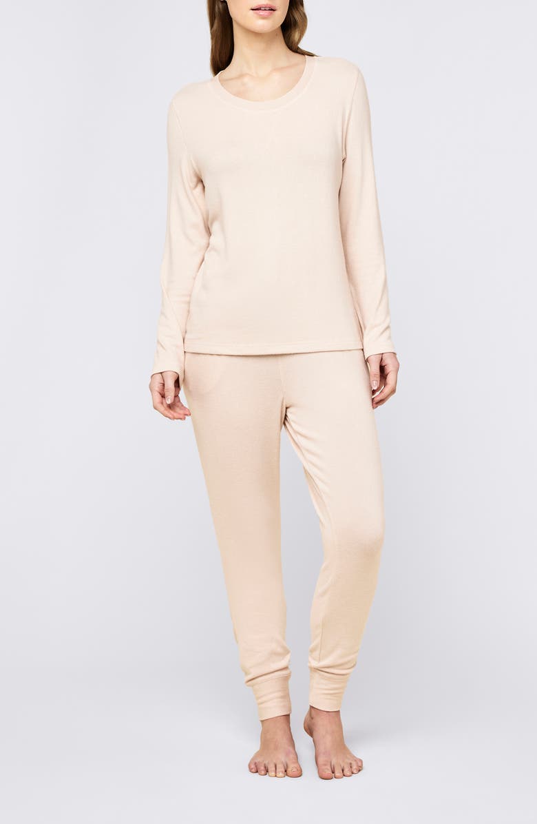 Papinelle Feather Soft Pajamas, Alternate, color, Shell