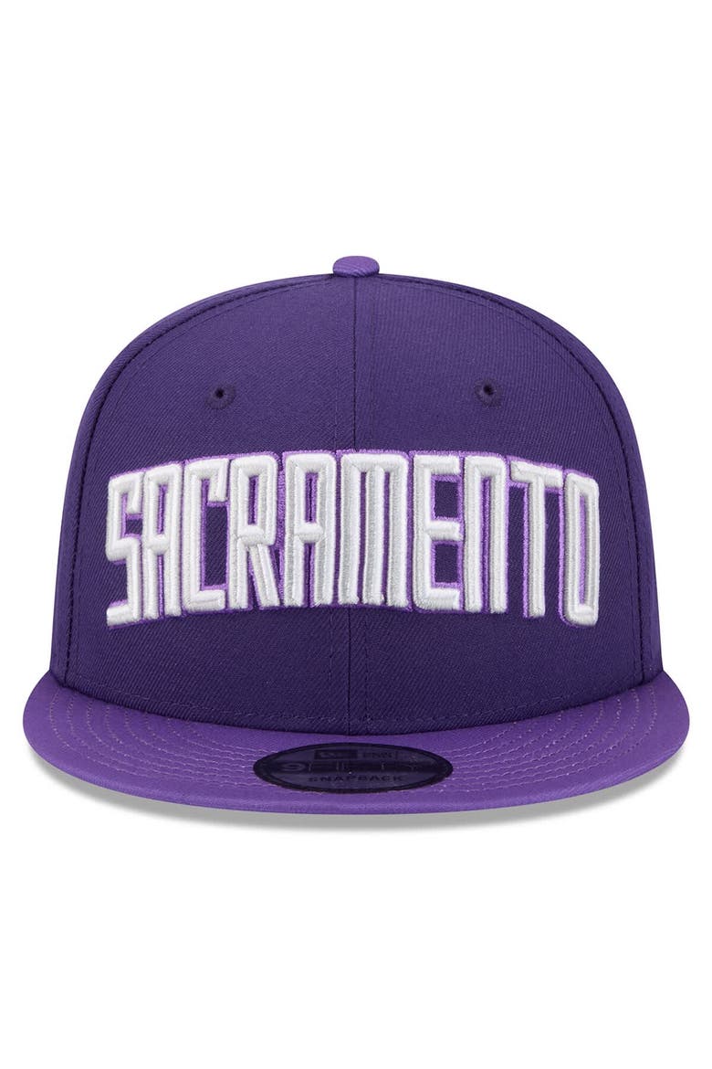 Men's New Era Purple Sacramento Kings 2025/26 City Edition Alternate 9FIFTY Snapback Hat, Alternate, color, Purple