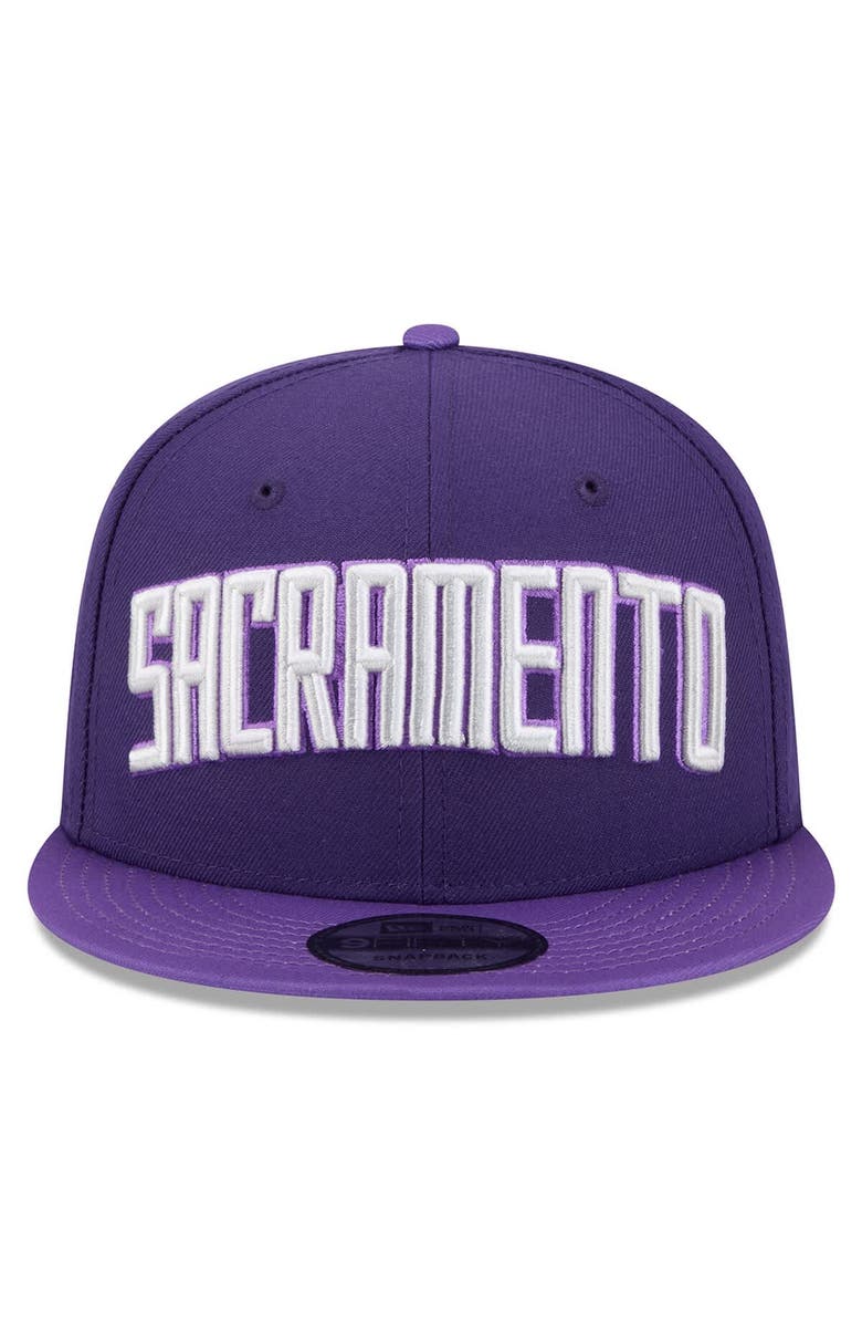 New Era Men's New Era Purple Sacramento Kings 2025/26 City Edition Alternate 9FIFTY Snapback Hat, Alternate, color, Purple