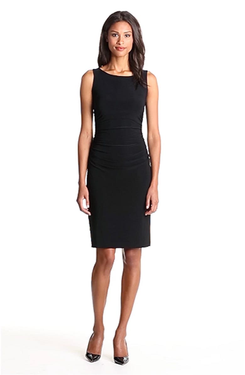 KAMALIKULTURE Shirred Sleeveless Dress, Alternate, color, 