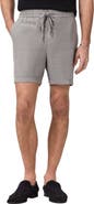 John Varvatos Daryl Linen Blend Drawstring Shorts