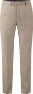 Victor Emmanuel Vince Flat Front Twill Stretch Dress Pants