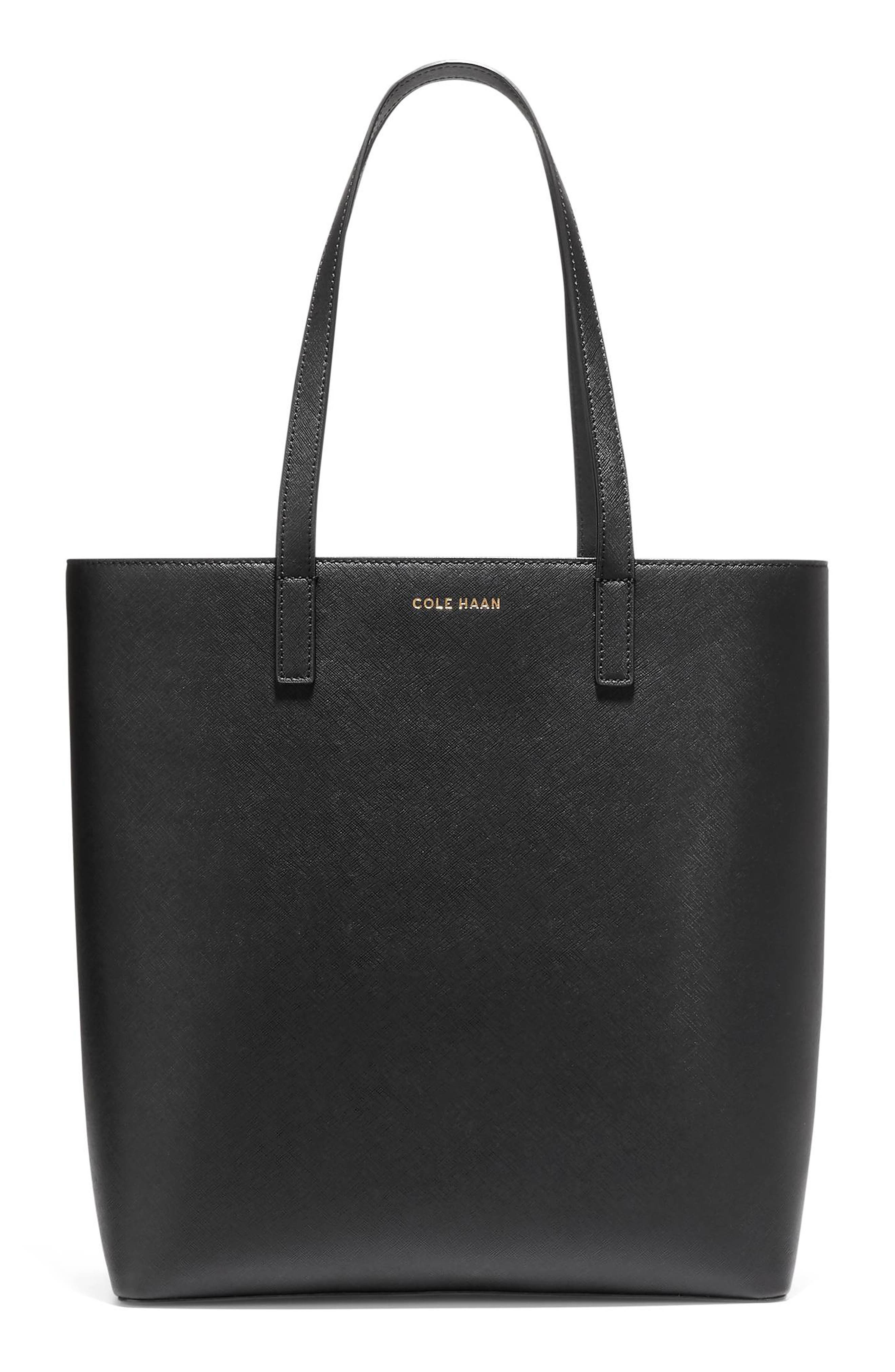 Cole Haan Go Anywhere Leather Tote, Main, color, 