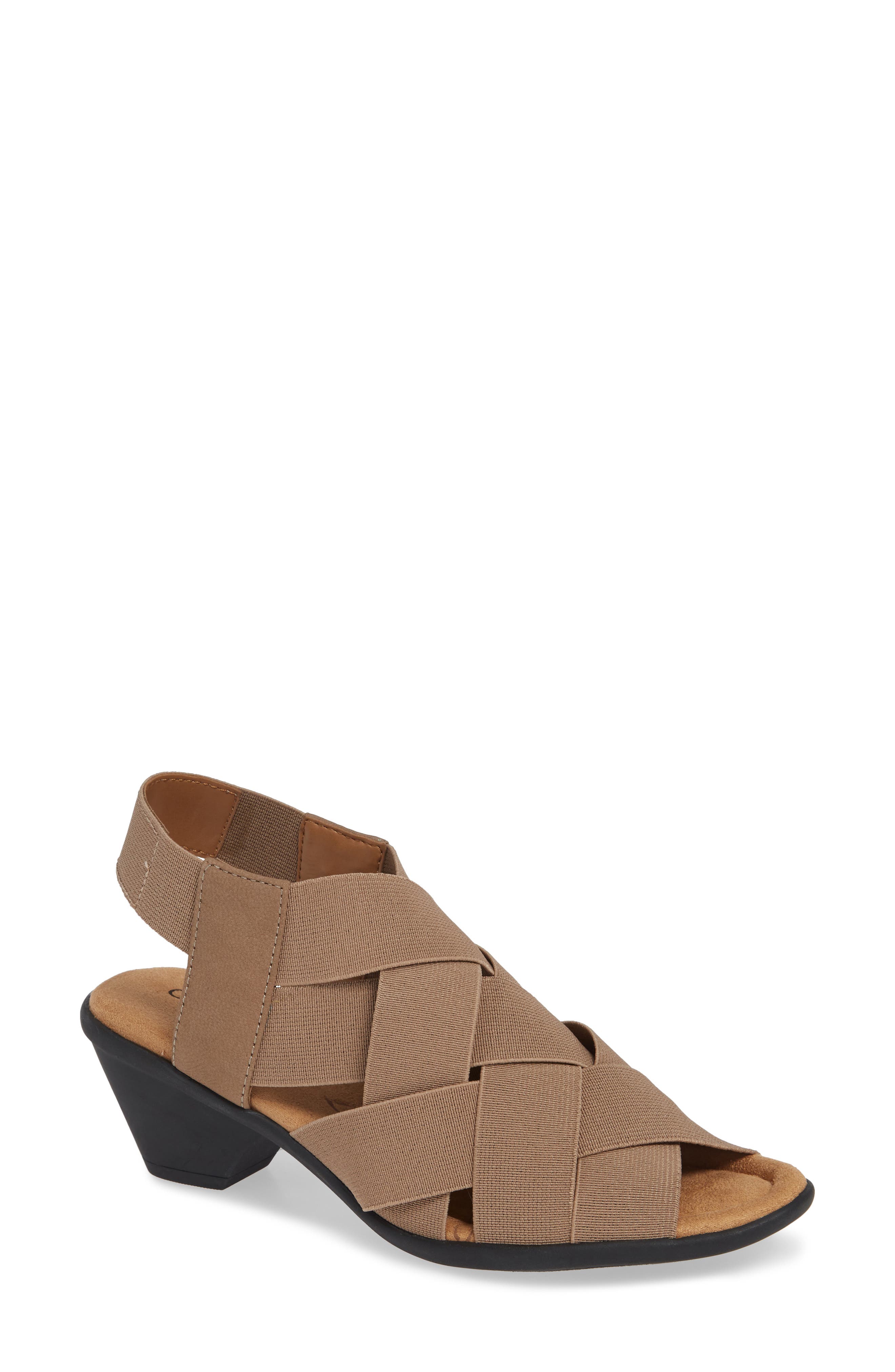 Farrow Woven Slingback Sandal, Main, color, TAUPE NUBUCK LEATHER