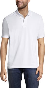 Lands' End Short Sleeve Polyester Polo