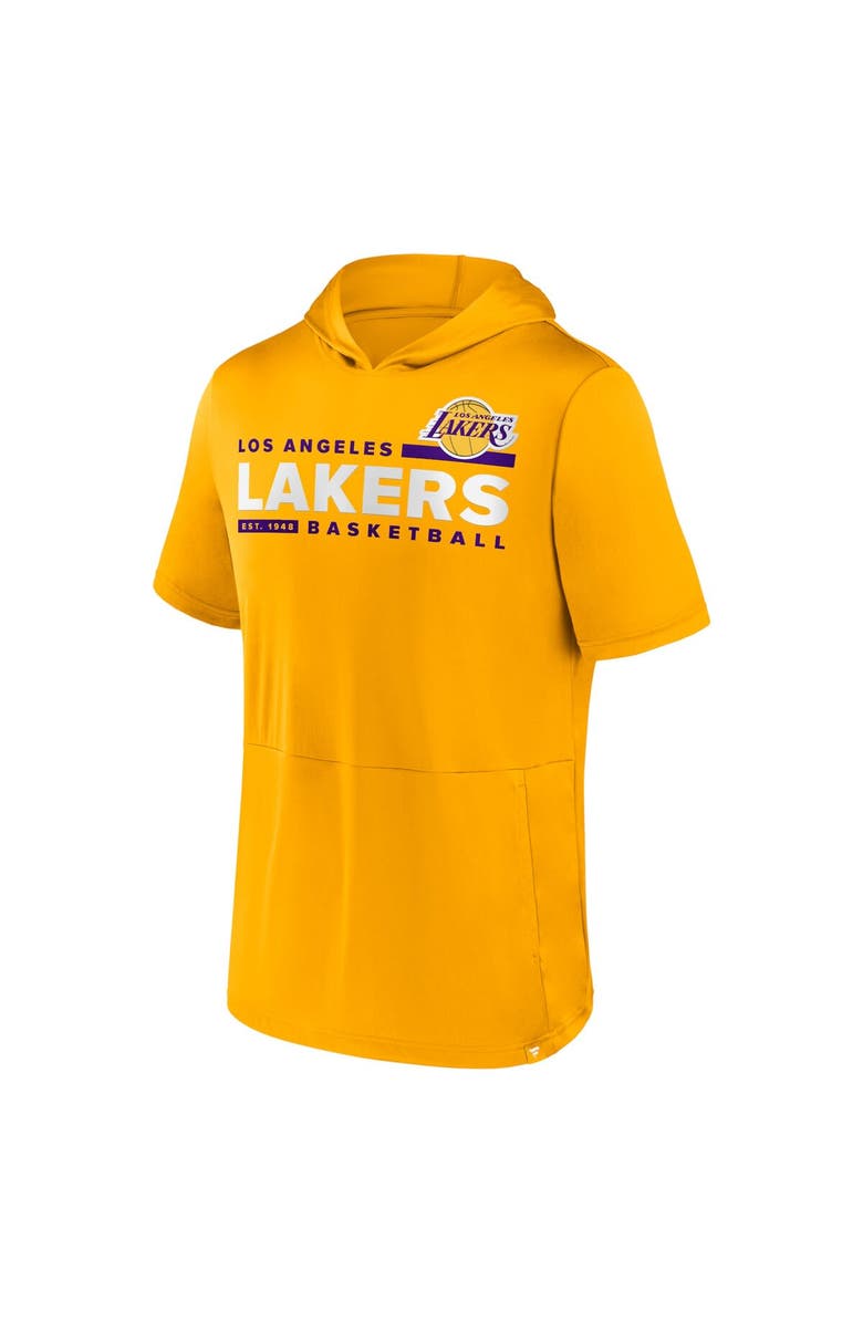 FANATICS Men's Fanatics Branded Gold Los Angeles Lakers Possession Hoodie T-Shirt, Alternate, color, Gold