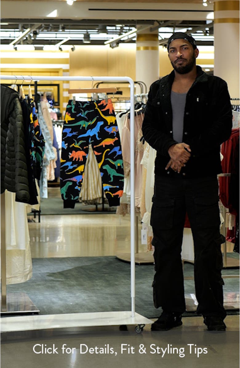 Kids' Dino French Terry Joggers, sales video thumbnail