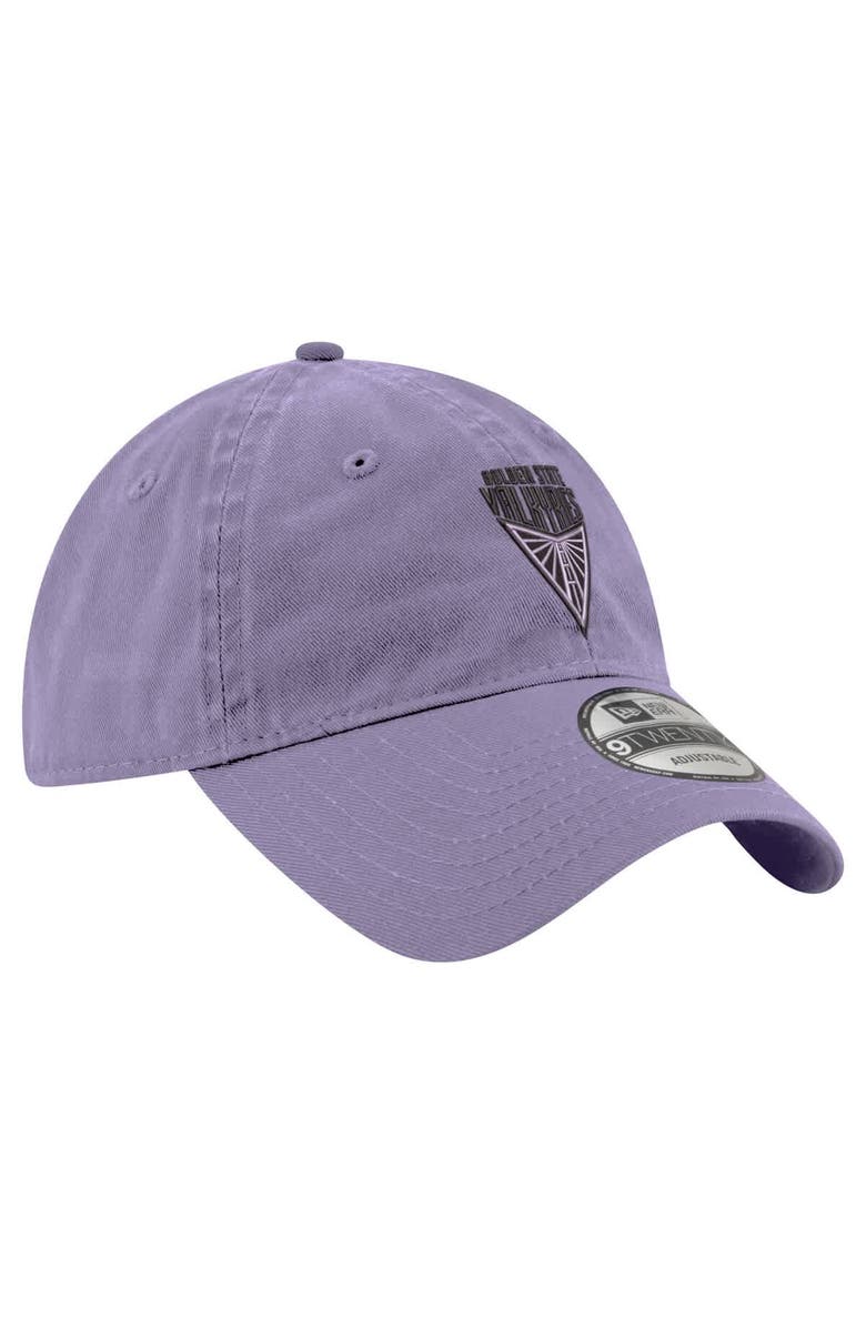 New Era Unisex New Era Violet Golden State Valkyries Core 9TWENTY Adjustable Hat, Alternate, color, Violet