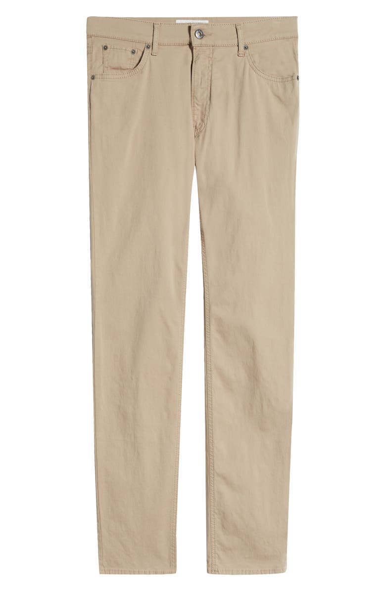 Brax Chuck Modern Fit Five-Pocket Pants, Alternate, color, Beige