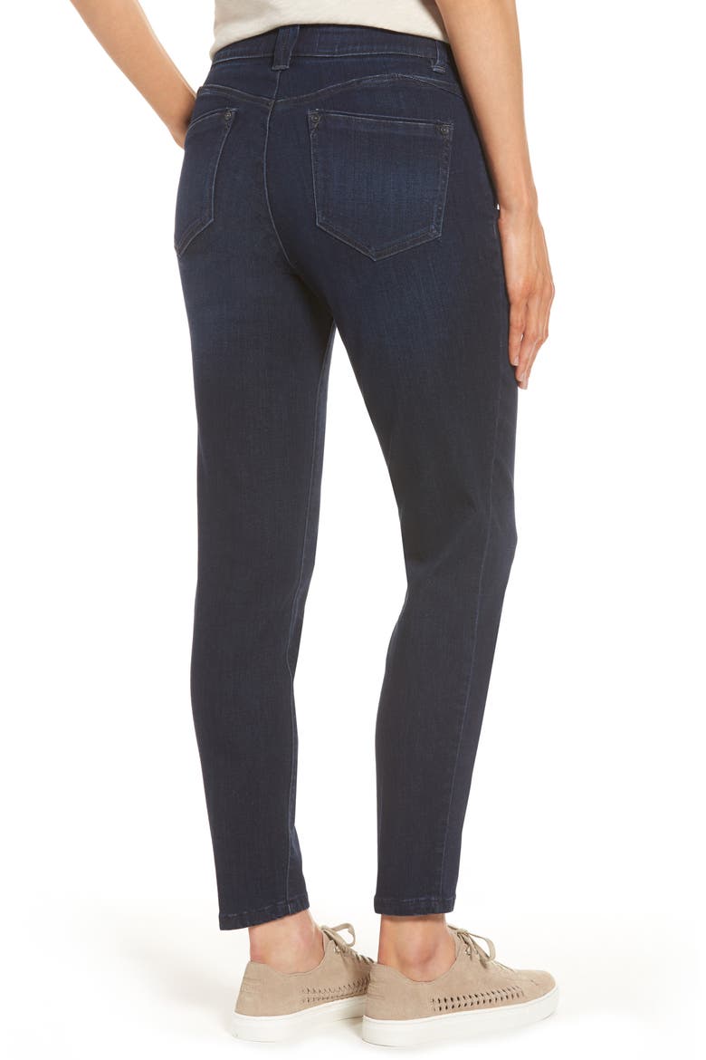 Ab-Solution Ankle Skimmer Jeans (Nordstrom Exclusive), Alternate, color, INDIGO