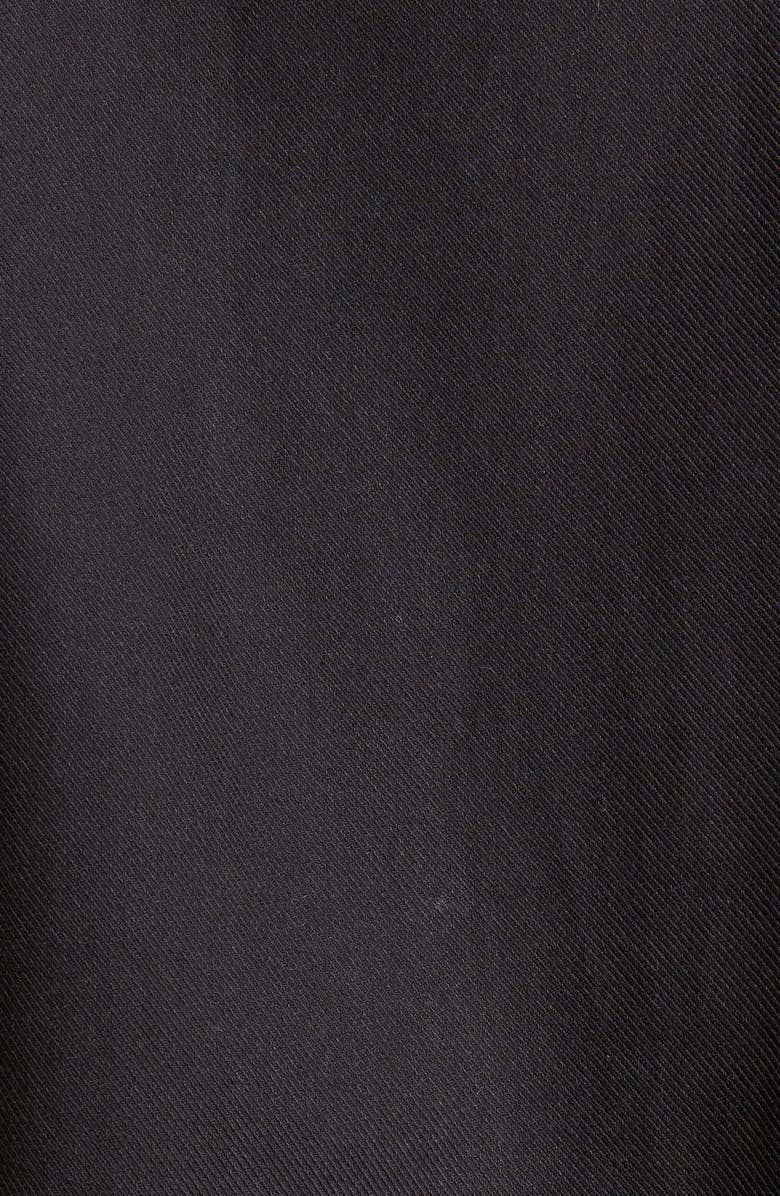 ZEGNA Cashco Cotton & Cashmere Button-Up Shirt, Alternate, color, Black