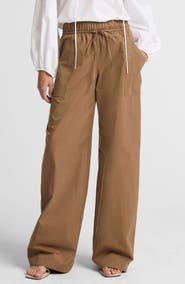 Vince Cotton Drawstring Pants