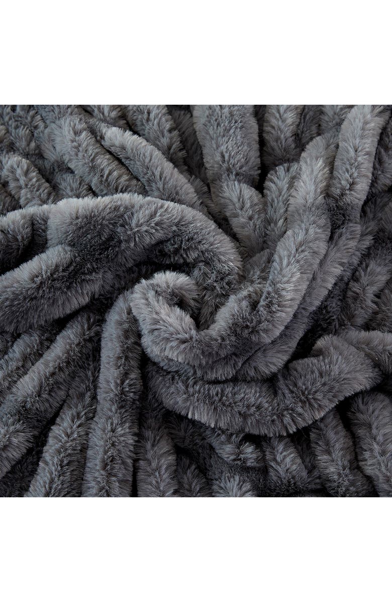 Modern Threads Luxury Faux Fur Throw Blanket - 50" x 60", Alternate, color, 