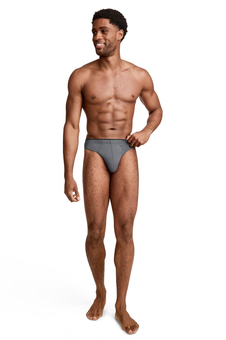 Men's True Style Thong - 3 Pack, Alternate, color, Steel Dune