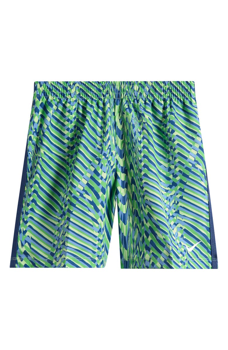 Nike Kids' Dri-FIT Bold Move Woven Shorts, Main, color, Light Liquid Lime
