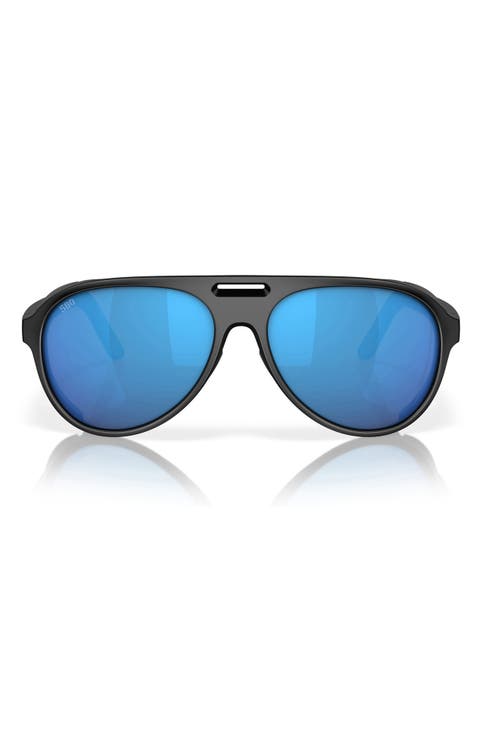 Grand Catalina 59mm Polarized Pilot Sunglasses