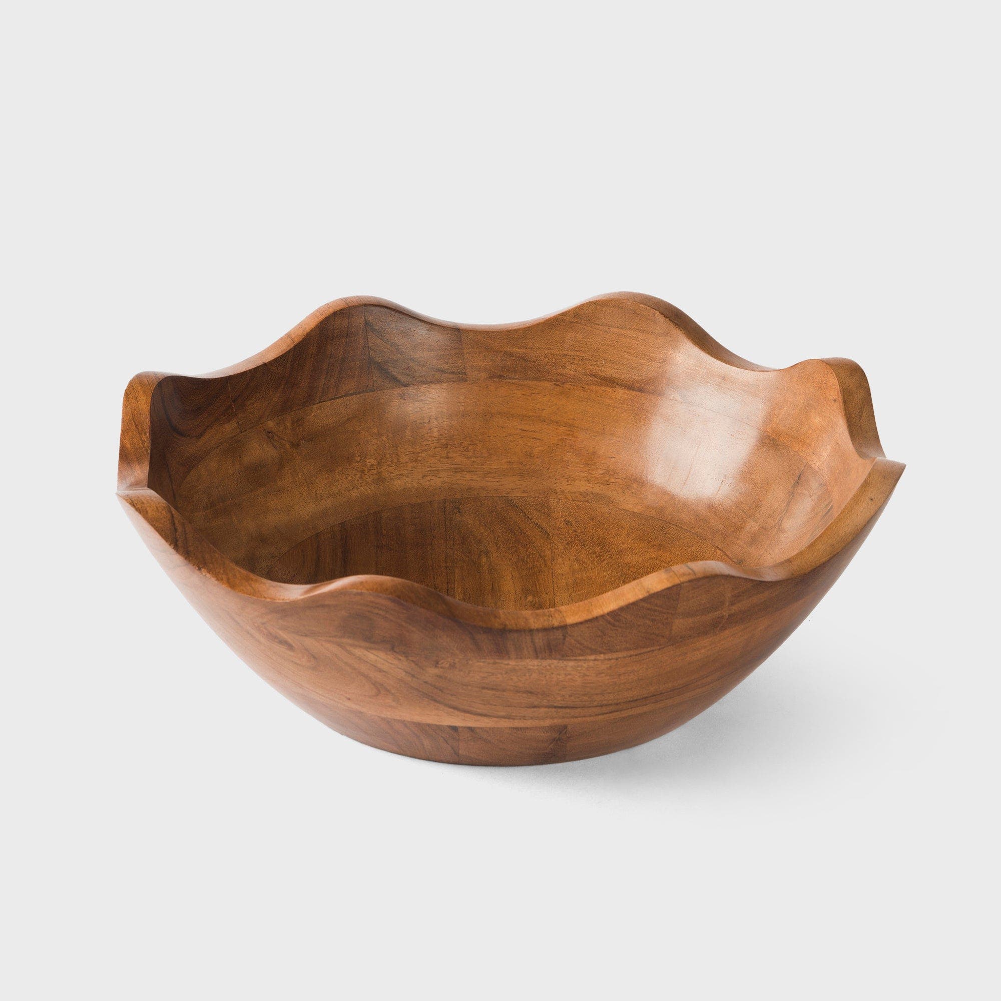 Mela Artisans Acacia Wood Scallop Bowl | Nordstrom