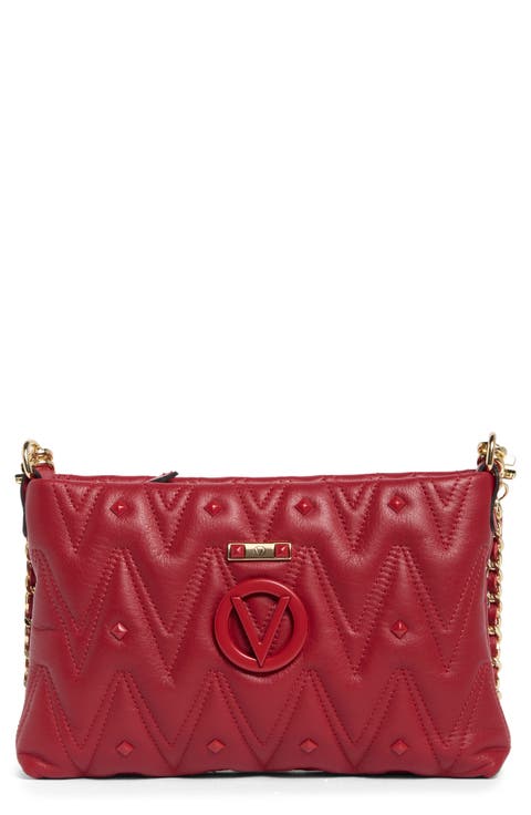 Vanille Diamond Leather Crossbody Bag