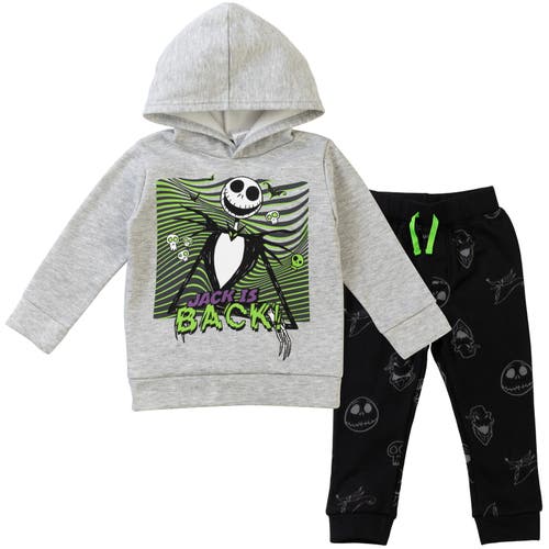 Disney Kids' Nightmare Before Christmas Jack Skellington Fleece Hoodie & Pants Set In Multi